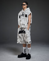 M.C.R. code stud zip-up vest HD IV