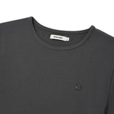KIRSH プレーンスリムフィットTシャツ【ダークグレー】