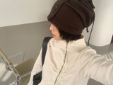 TURTLE BUTTON BEANIE 