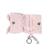 Ribbon wallet_dot pink
