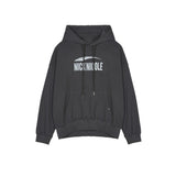 NICOLE VINTAGE CRACK LOGO HOODY_MELANGE PINK
