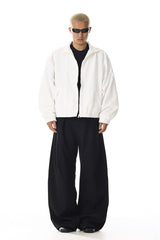 Short Mock Neck Jacket