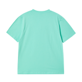25SS MIX TYPE GRAPHICS SHORT SLEEVE T-SHIRT EMERALD GREEN