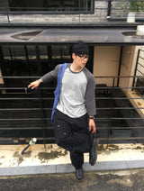 No.1813 damage DK cotton PT (3color)