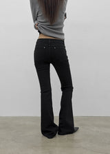 [MADE] Formal Low-Waist Bootcut Cotton Pants