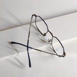 Knouun Square titanium glasses CODE. 101. B Gray