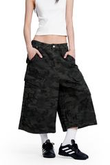 Camo Cargo Shorts