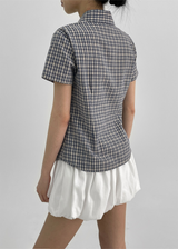 [MADE] Bauren Check Short Sleeve Shirt