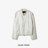 LMN Dot Round Neck Crop Jacket (4 colors)