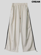 Spell velour track string pants