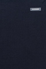 Nude midi skirt_navy