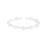 Silver 925 Soft Curve Cubic Ring