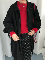 ビンテージフォアムードロングジャケット