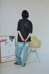 26SS★ガーデン ピース ピグメント ショートスリーブ Tシャツ
