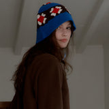 Crochet Bucket Hat_Blue