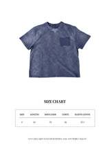 Fade out fake pocket tee NV