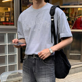 LMN Sandy Pigment Oversized Fit Short-Sleeved T-Shirt (5 colors)