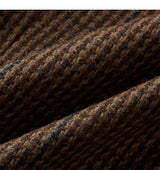 [F/W] テディーチェック２ボタンウールジャケット