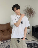 ベディンアートグラフィック半袖Tシャツ