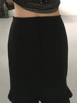 Midi Frill Skirt