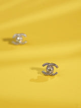 Beautiful double C earrings