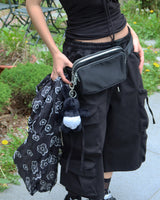 [UNISEX] Bermuda Cargo Wide Pants
