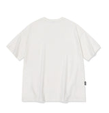26SS★ Draw Stitch Embroidered Short Sleeve Tee