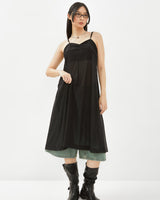 ストリングメッシュドレス