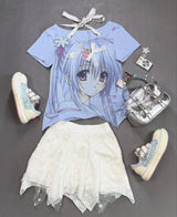 [Hashtag DDD] サクラガールTシャツ
