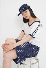 Darlene Mid Skirt Navy