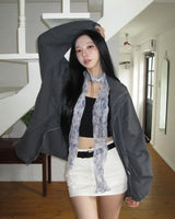 Bund Washed Field Long Field Jacket
