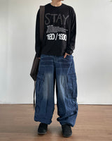 Jef Cargo Denim Pants