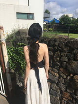 レースラッフルスカート