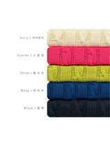 Twist Round Knit (5 colors)
