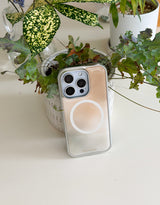 [MADE] オート シルバーエポキシ MagSafe iPhoneケース