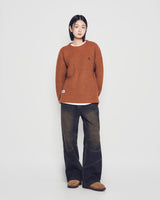 25FW A SYMBOL BASIC KNIT ORANGE