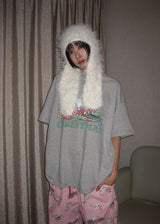 RABBIT FUR BEANIE