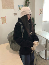 Beamcats Duffle Corduroy Brushed Hood Jacket
