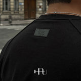 [HFORUS MADE] Layer Shoulder Muscle Half Sleeve IN WHITE