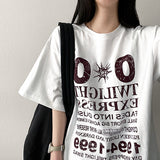 Double box fit short-sleeved T-shirt