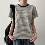 Jining color matching Dangara short-sleeved T-shirt
