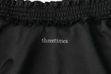 Petite flare pants - black