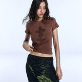 クロス T_BROWN
