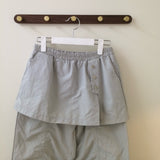 Shirred Skirt Pants