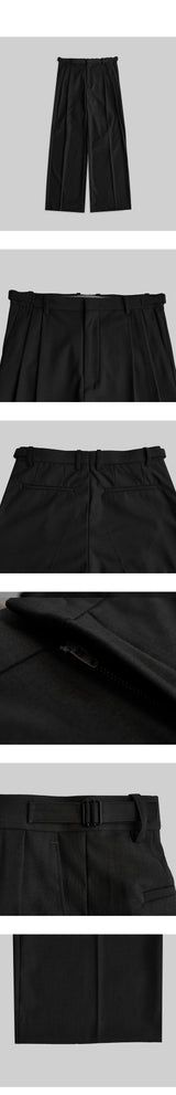TR Vizo Wide Slacks [Charcoal]