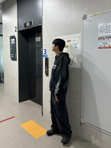 アテンションコットンフーディージップアップ