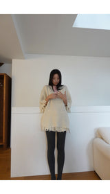 POT fringe half knit (2C)