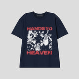 Heaven Graphic Lettering Short Sleeve T-shirt