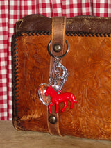 Cowgirl Keyring