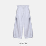 LMN ルーベンサイドスナップスウェットパンツ (4 colors)